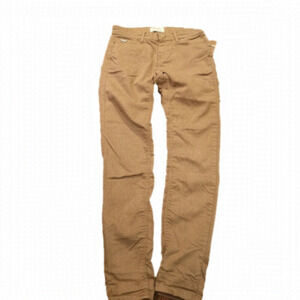 STRADIVARIUS Europe Woman's Pants, Slim Fit, Taupe, Cotton Sz 4